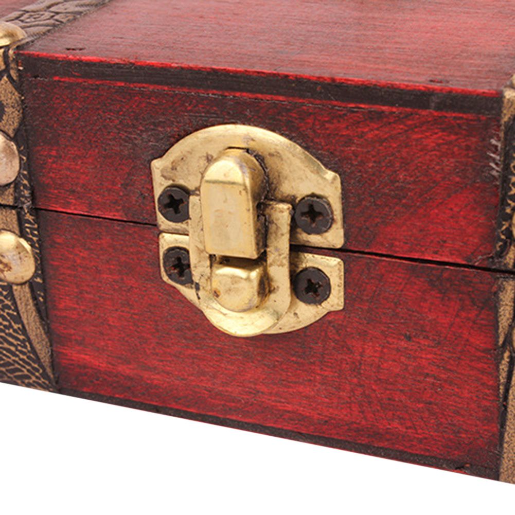 Vintage-Schatulle „Alte Seele" – geprägte Box mit Metallschließe