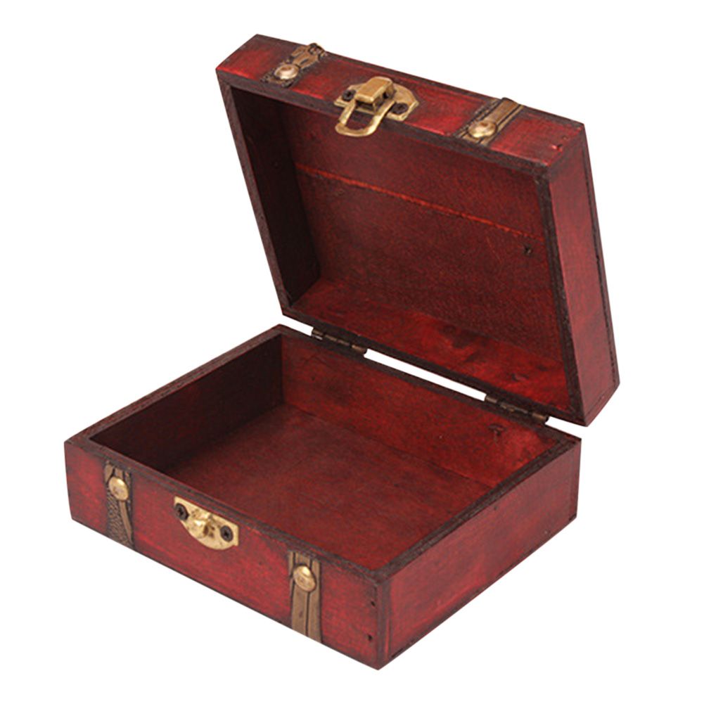 Vintage-Schatulle „Alte Seele" – geprägte Box mit Metallschließe